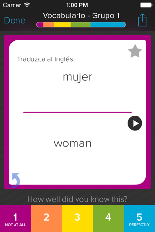 Vocabulario Inglés screenshot 3