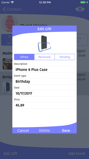 Gift planner and reminder(圖3)-速報App