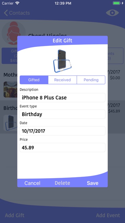 gift planner and reminder by dietmar schwarz webers gift planner app