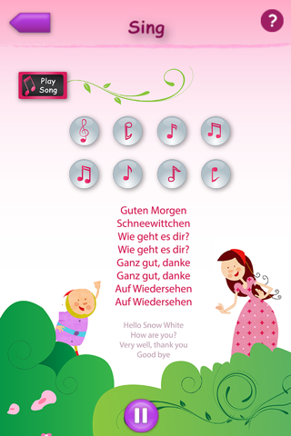 Princesses Learn German screenshot 2