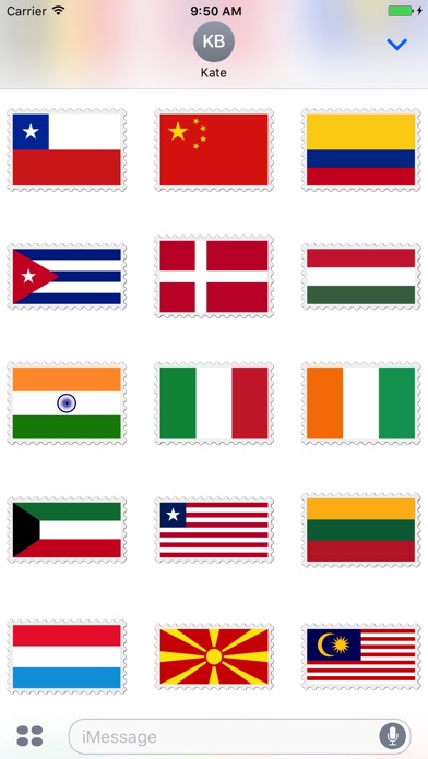 Flag Stamps Stickers screenshot 3
