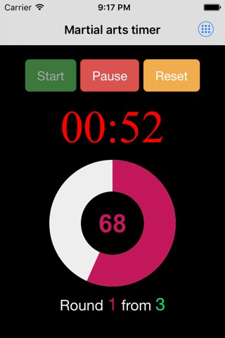 Martial arts timer screenshot 4