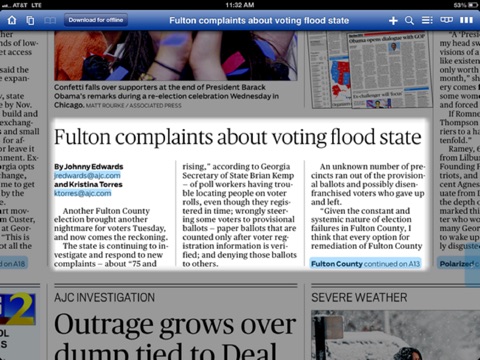 Atlanta Journal-Constitution screenshot 3