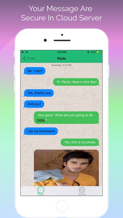 Chat Safe - Secure Messages screenshot 4