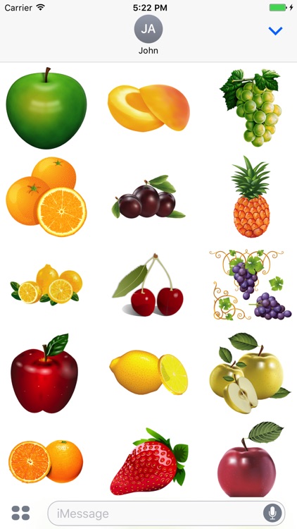 Cartoon Fruits