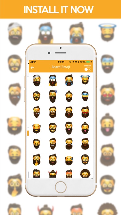 Beard Emoji Stickers screenshot 4