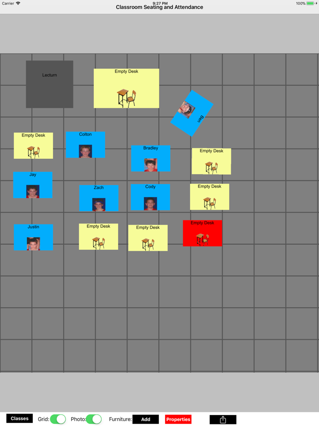 Classroom Seating & Attendance