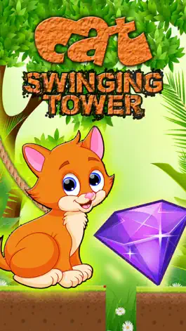 Game screenshot Cat Swinging Tower Jumping mod apk