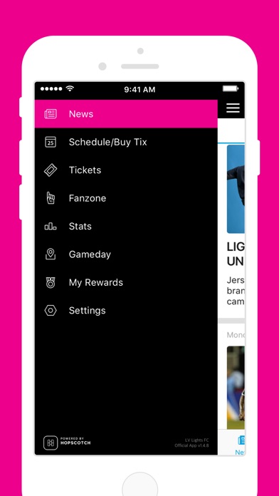 Las Vegas Lights FC App screenshot 2