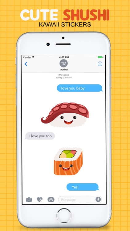 Sushi Kawaii Stickers screenshot-3