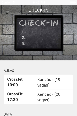 Box Check-In - náhled
