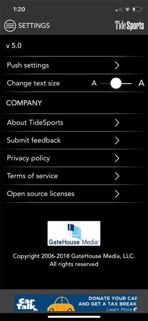 TideSports.com Alabama Sports(圖9)-速報App