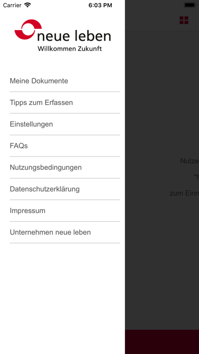 How to cancel & delete neue leben Service App from iphone & ipad 1