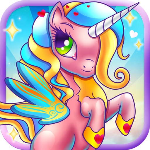 A Pretty Little Unicorn: My Flying Tiny Princess Free iOS App