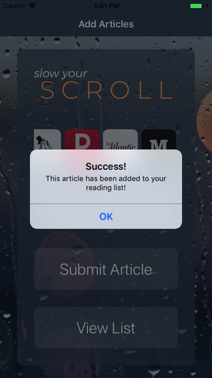 Slow Your Scroll