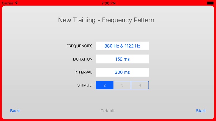 Auditory Pattern Training Lite