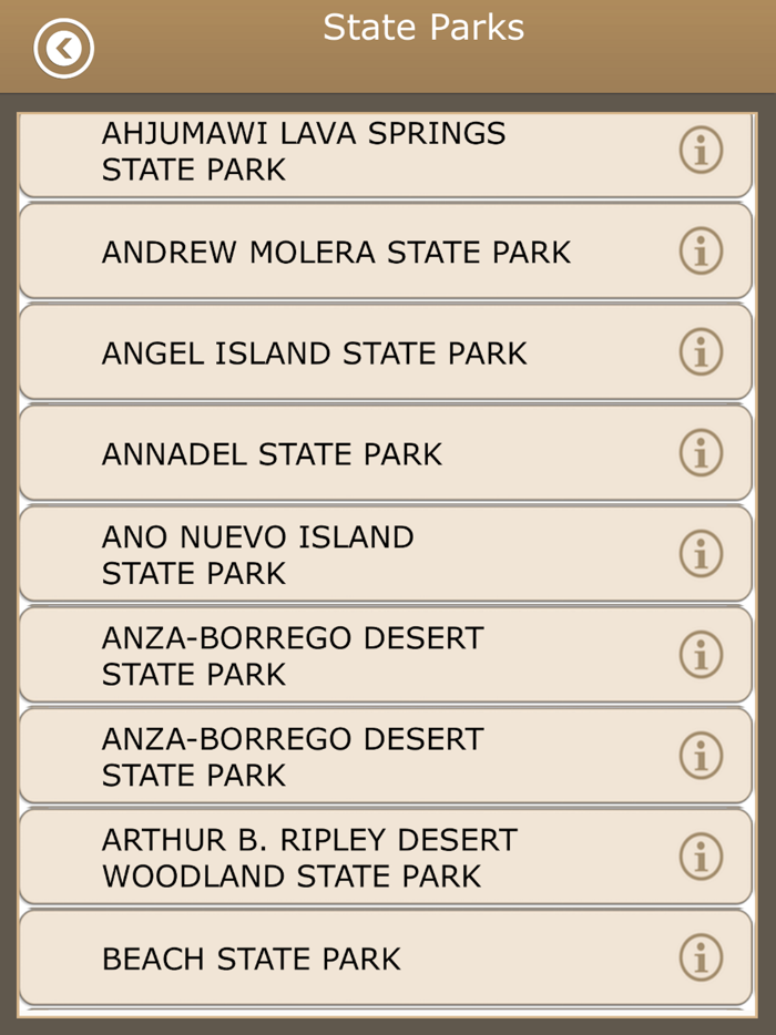 Best-California Trails  Camps