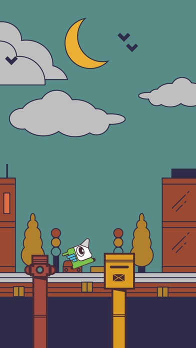 Unicorn Bird Watch: retro jump screenshot 2
