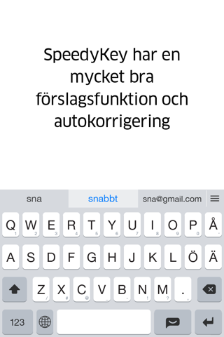 SpeedyKey Keyboard screenshot 4