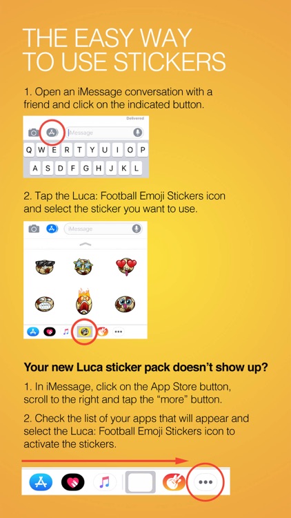 Luca: Football Emoji Stickers screenshot-3
