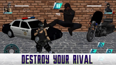 Police Karate Fighting Warrior screenshot 2