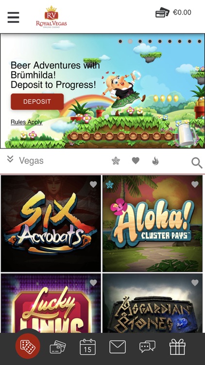 Royal Vegas Online Casino screenshot-3