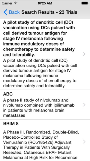 ClinTrial Refer Melanoma(圖2)-速報App