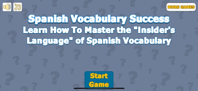 Spanish Vocabulary Success(圖1)-速報App