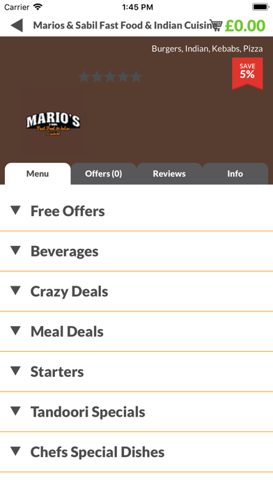 How to cancel & delete Marios Fast Food & Indian from iphone & ipad 2