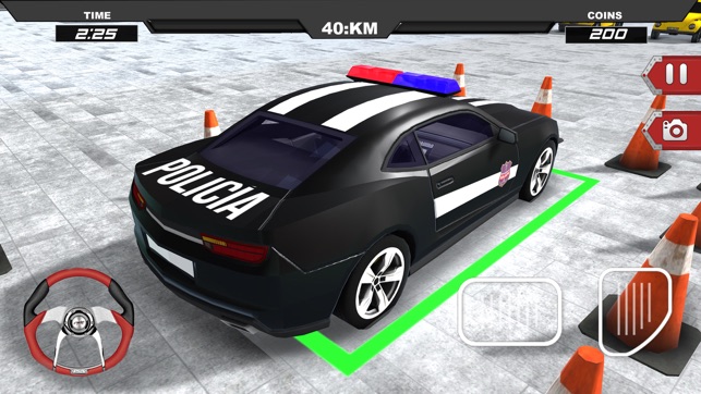 Police Car Parking Simulator: Driving School Game(圖5)-速報App