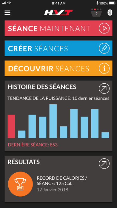 Screenshot #1 pour Bowflex HVT