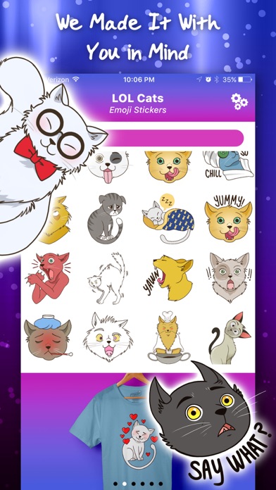 How to cancel & delete LOL Cats Emoji Stickers from iphone & ipad 3