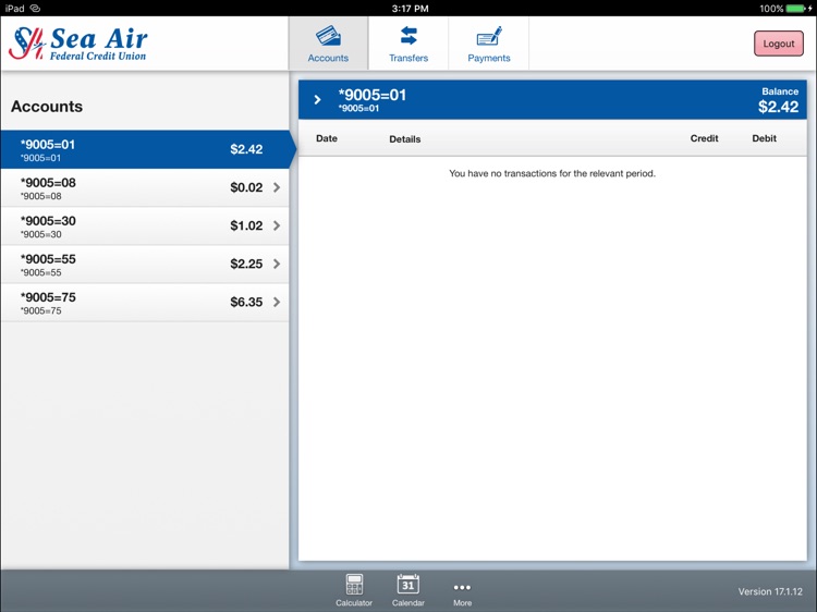 Sea Air FCU for iPad