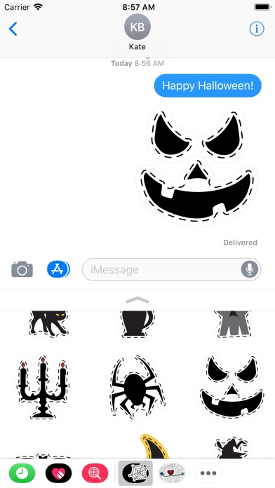 Halloween silhouettes screenshot 2