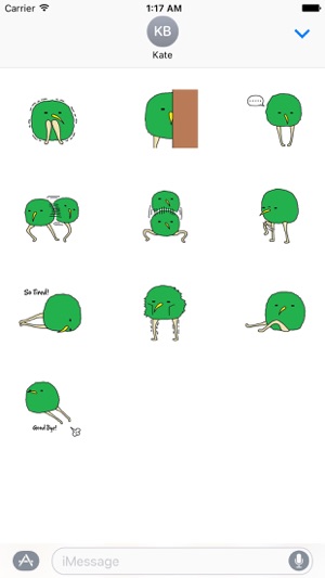 Green Kiwi Sticker(圖3)-速報App