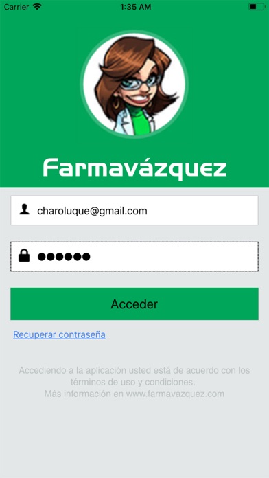 Farmavázquez Fidelización App screenshot 2