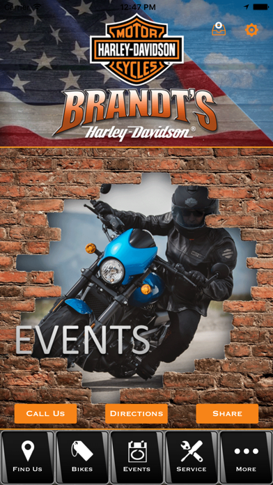 How to cancel & delete Brandt's Harley-Davidson from iphone & ipad 1