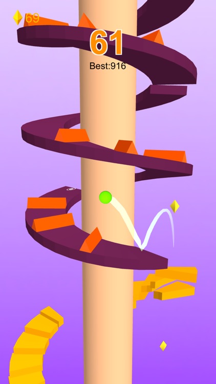 Run Ball - Jump On Helix Road screenshot-0
