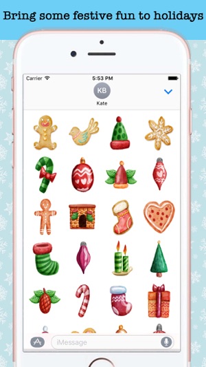 Watercolor Christmas Stickers(圖3)-速報App