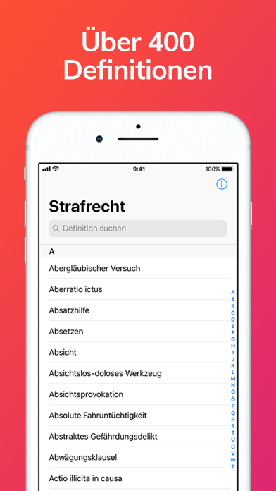 How to cancel & delete Strafrecht Definitionen from iphone & ipad 1