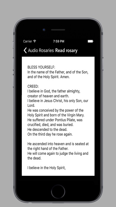 Rosary Audio English screenshot 3