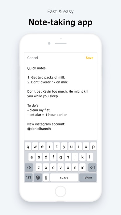 Charles' Notes – Notebook App screenshot 2