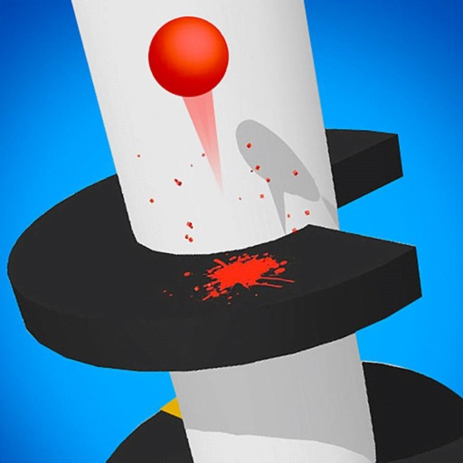 Bouncing Ball On Spiral Road iOS App