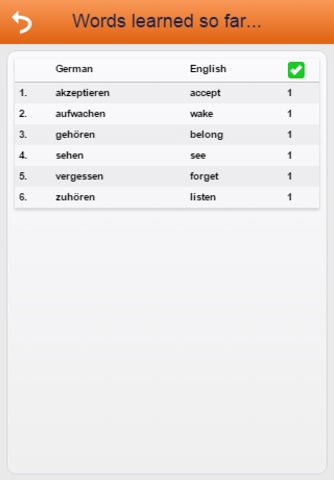 German Words - Learn Deutsch screenshot 4