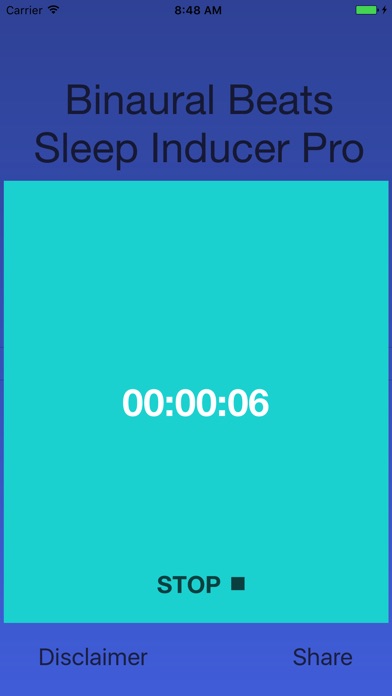 Binaural Sleep Inducer Pro screenshot 4