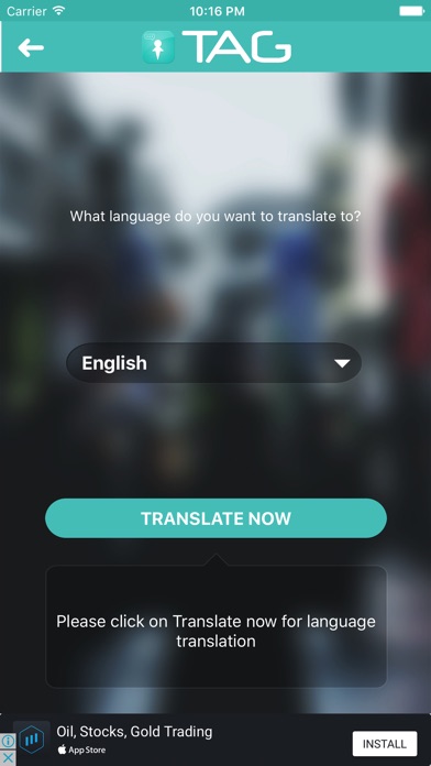 TAG, Translate on a go screenshot 3