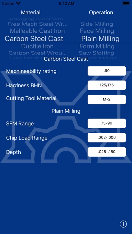 Machinability Calculator