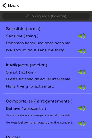 Spanish English Trainer screenshot 2