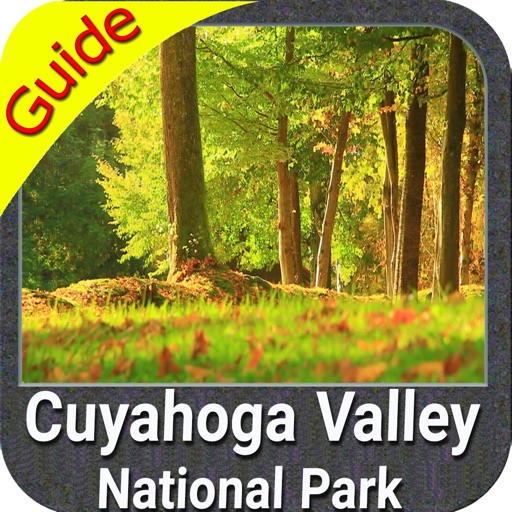 Cuyahoga Valley NP gps and outdoor map with Guide