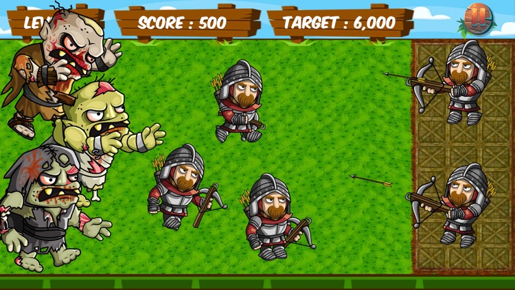 Archery VS Zombie Run Games screenshot-3